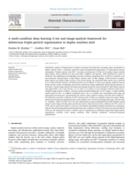 A multi-condition deep learning U-net and image-analysis framework for deleterious bright-particle segmentation in duplex stainless steel