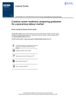 Creative career readiness: preparing graduates for a precarious labour market