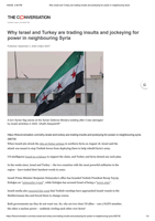 Why Israel and Turkey are trading insults and jockeying for power in neighbouring Syria
