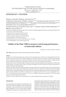 Validity of the Polar V800 to measure vertical jump performance in taekwondo athletes