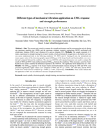Different types of mechanical vibration application on EMG response and strength performance