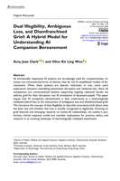 Dual Illegibility, Ambiguous Loss, and Disenfranchised Grief: A Hybrid Model for Understanding AI Companion Bereavement