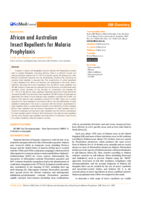 African and Australian Insect Repellents for Malaria Prophylaxis