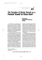 The Paradox of Being: Dasein as a Potential "Ground" for Futures Work