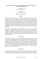 Relational benefits in a higher education service context: A students' perspective