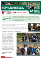 Experiential Learning in Planning Education Newsletter, Issue 3 / August 2013