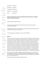 Effects of Acid Treatment on Carbon and Nitrogen Stable Isotope Ratios in Ecological Samples: A Review and Synthesis