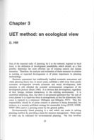 UET method: An ecological view