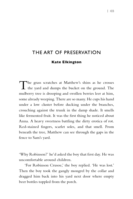 The art of preservation