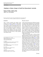Adapting to climate change in South East Queensland, Australia