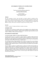 An Investigation of E-Business Use by Australian Wineries