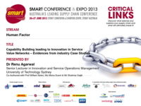 Capability Building leading to Innovation in Service Value Networks – Evidences from Industry Case Studies
