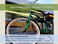 A leading practice framework for sustainable urban transport corridors