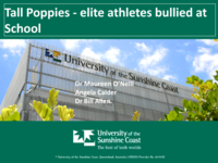 Tall poppies: elite athletes bullied at school