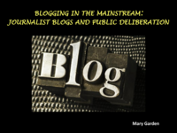 Blogs on mainstream news sites: online lynch mobs or Habermassian digital cafés?