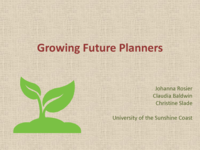 Growing Future Planners