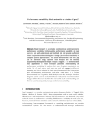 Performance variability: Black and white or shades of grey?