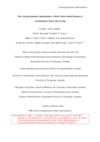 The Craving Experience Questionnaire: a brief, theory-based measure of consummatory desire and craving