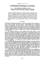 Cooperative professional development for mathematics teachers: A case study