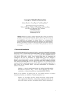 Concepts of intuitive interaction