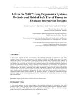 Life in the wild? Using ergonomics systems methods and field of safe travel theory to evaluate intersection designs