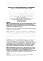 Mangrove-reef connectivity promotes the effectiveness of marine reserves across the western Pacific