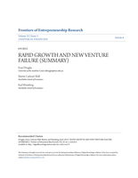 Rapid growth and new venture failure (Summary)