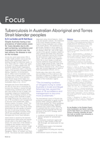 Tuberculosis in Australian Aboriginal and Torres Strait Islander peoples