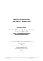 Land Use Planning and the Airport Metropolis
