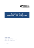 Sunshine Coast Industrial Land Study 2013
