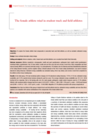 The female athlete triad in student track and field athletes