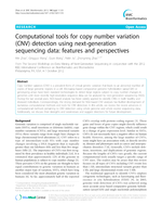 Computational tools for copy number variation (CNV) detection 