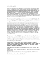 Sea-Level Rise by 2100