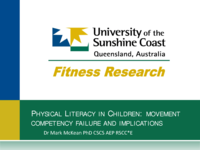 Physical literacy in children: Does movement competency predict health and participation in activity