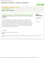 Hybrid tales of the postcolonial contact zone: Place-based pedagogy and the decolonisation of environmental education