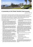 A commentary on the Greater Sunshine Coast economy, June 2014