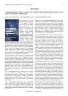 Book Review: Designing soldier systems: Current