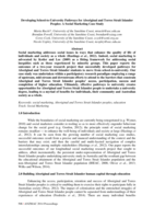 Developing school-to-university pathways for Aboriginal and Torres Strait Islander peoples: A social marketing case study