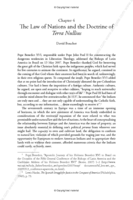 The law of nations and the doctrine of terra nullius