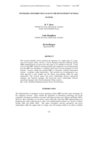 Power Relationships that Lead to the Development of Feral Systems