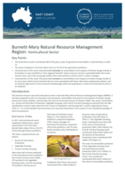 Burnett-Mary Natural Resource Management Region: Horticultural Sector