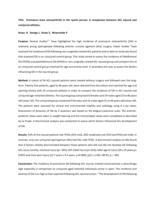 Premature knee osteoarthritis in the sports person: A comparison between ACL injured and uninjured athletes