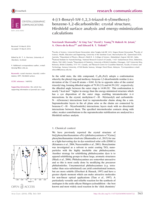 4-[(1-Benzyl-1H-1,2,3-triazol-4-yl)meth­oxy]benzene-1,2-dicarbo­nitrile: crystal structure, Hirshfeld surface analysis and energy-minimization calculations