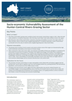 Socio-economic Vulnerability Assessment of the Hunter-Central Rivers Grazing Sector