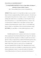 Co-creating Healthful Eating Behaviors with Very Young Children: The Impact of Information Overload on Primary Caregivers