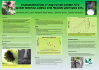 Characterisation of the Australian Golden Orb Spiders Nephila pilipes and Nephila plumipes silk