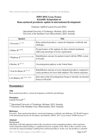 Bone-anchored prosthesis: Current developments worldwide and challenges