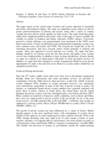 Tertiary education in security and policing in Australia