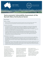 Socio-economic Vulnerability Assessment of the Burnett-Mary Horticultural Sector