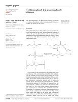 1-(4-Bromophenyl)-2-(2-propenylsulfonyl)ethanone